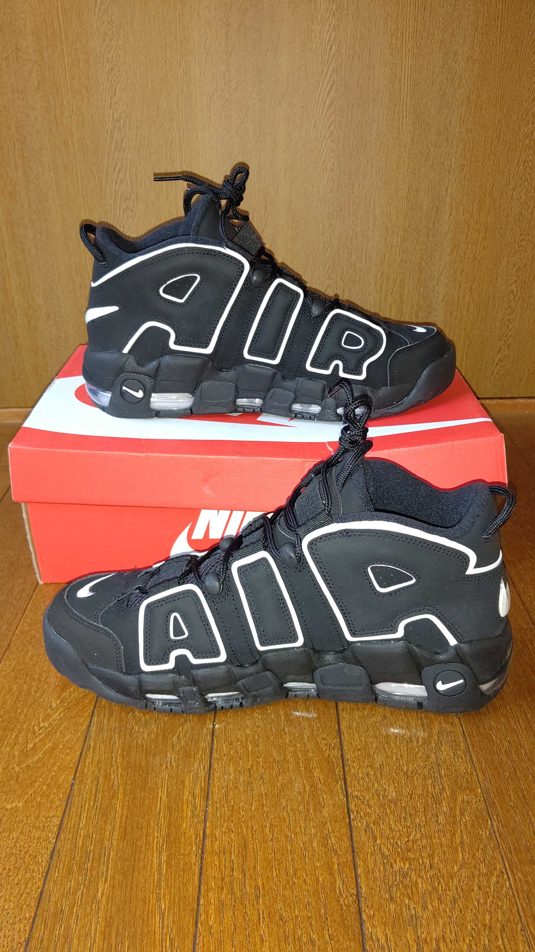 Nike Air More Uptempo "Black/White"(2020)
