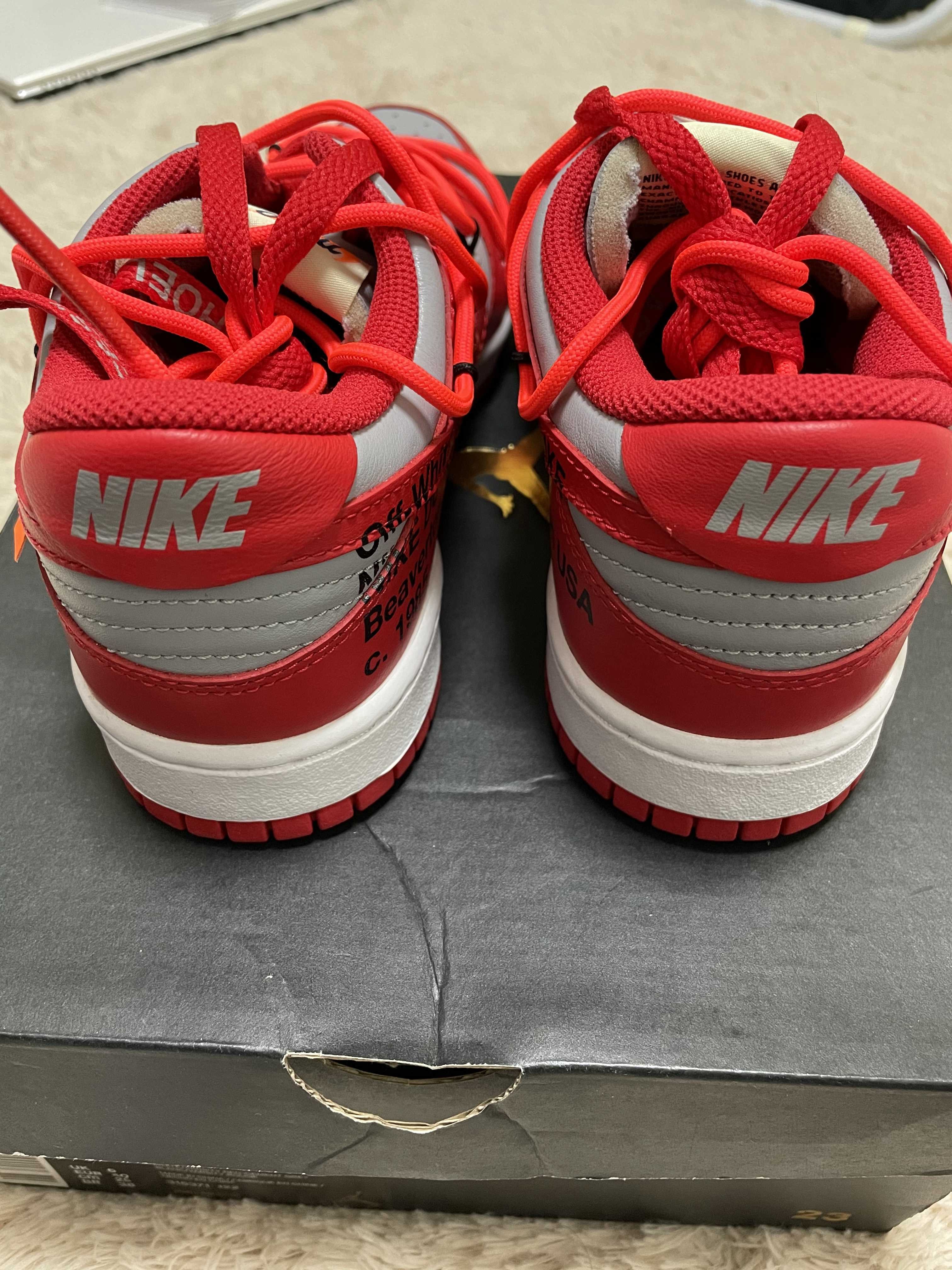 NIKE DUNK LOW OFF-WHITE オフホワイト white オフホワイト × ナイキ 