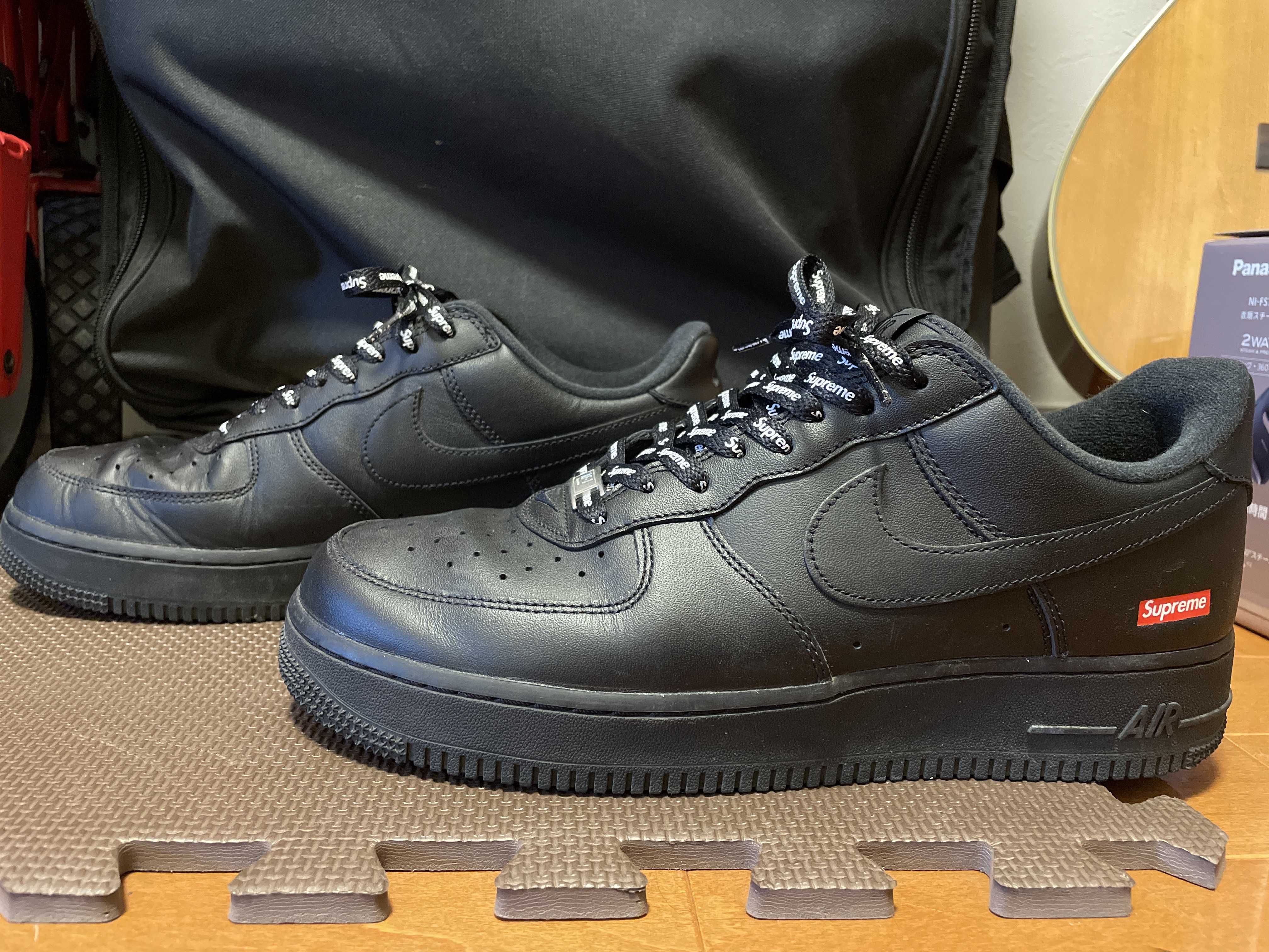 Supreme × Nike Air Force 1 Low "Black"