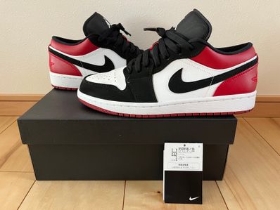 Nike Air Jordan 1 Low "Black Toe"