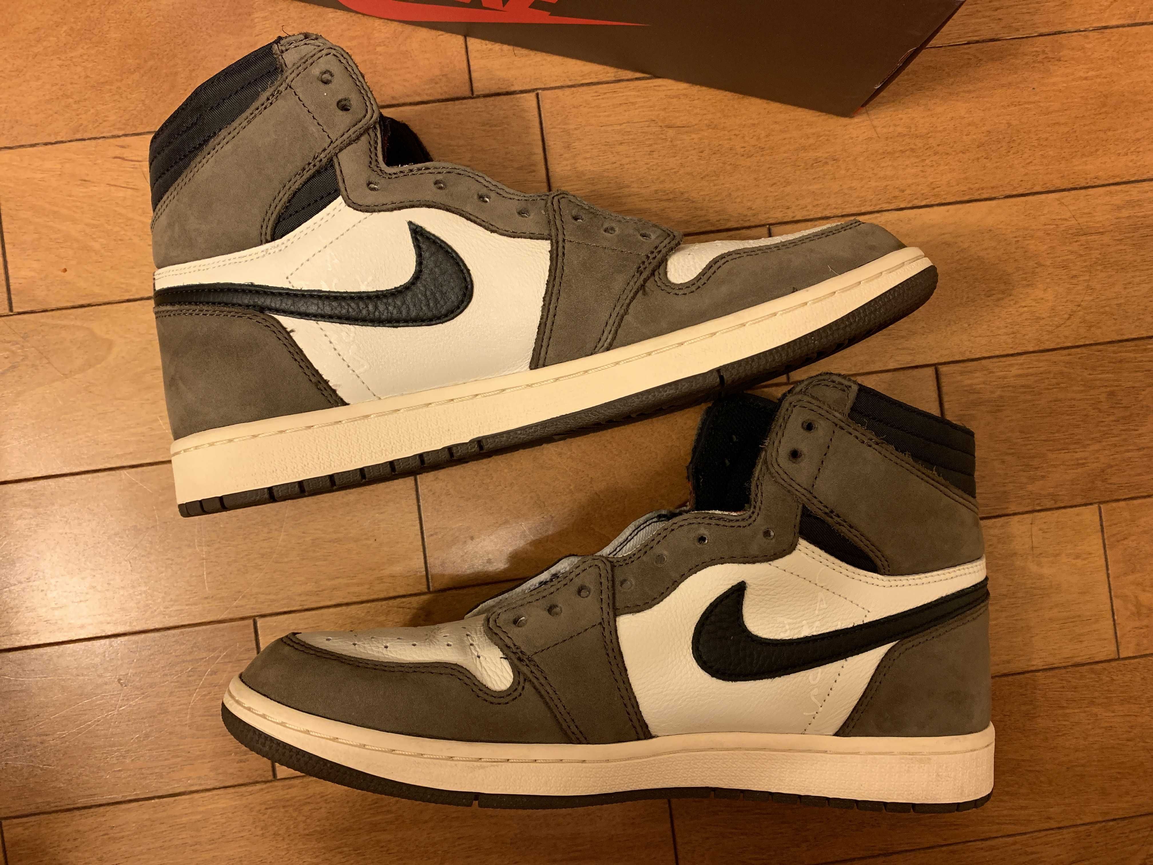 Travis Scott × Nike Air Jordan 1 Retro High OG TS SP "Sail/Dark Mocha"