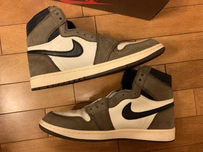 Travis Scott × Nike Air Jordan 1 Retro High OG TS SP "Sail/Dark Mocha"