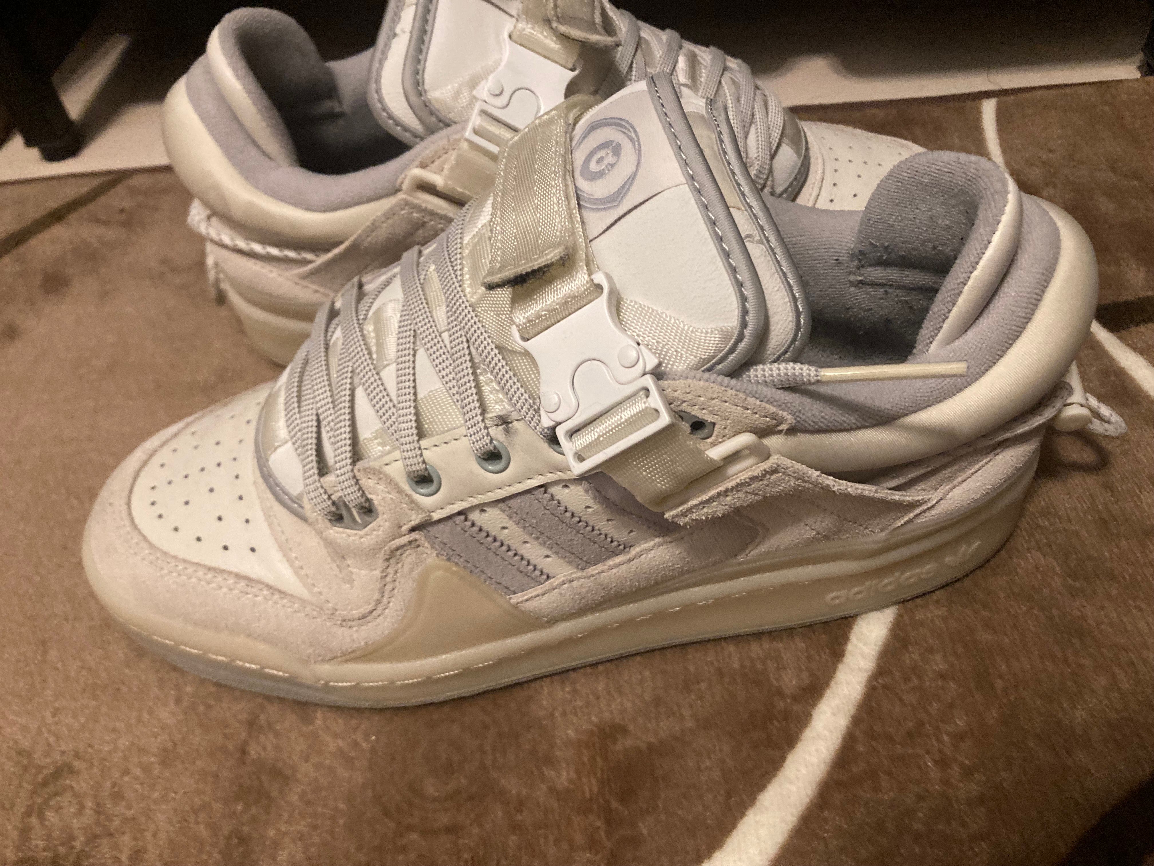 Bad Bunny × adidas Forum Low "White Bunny"