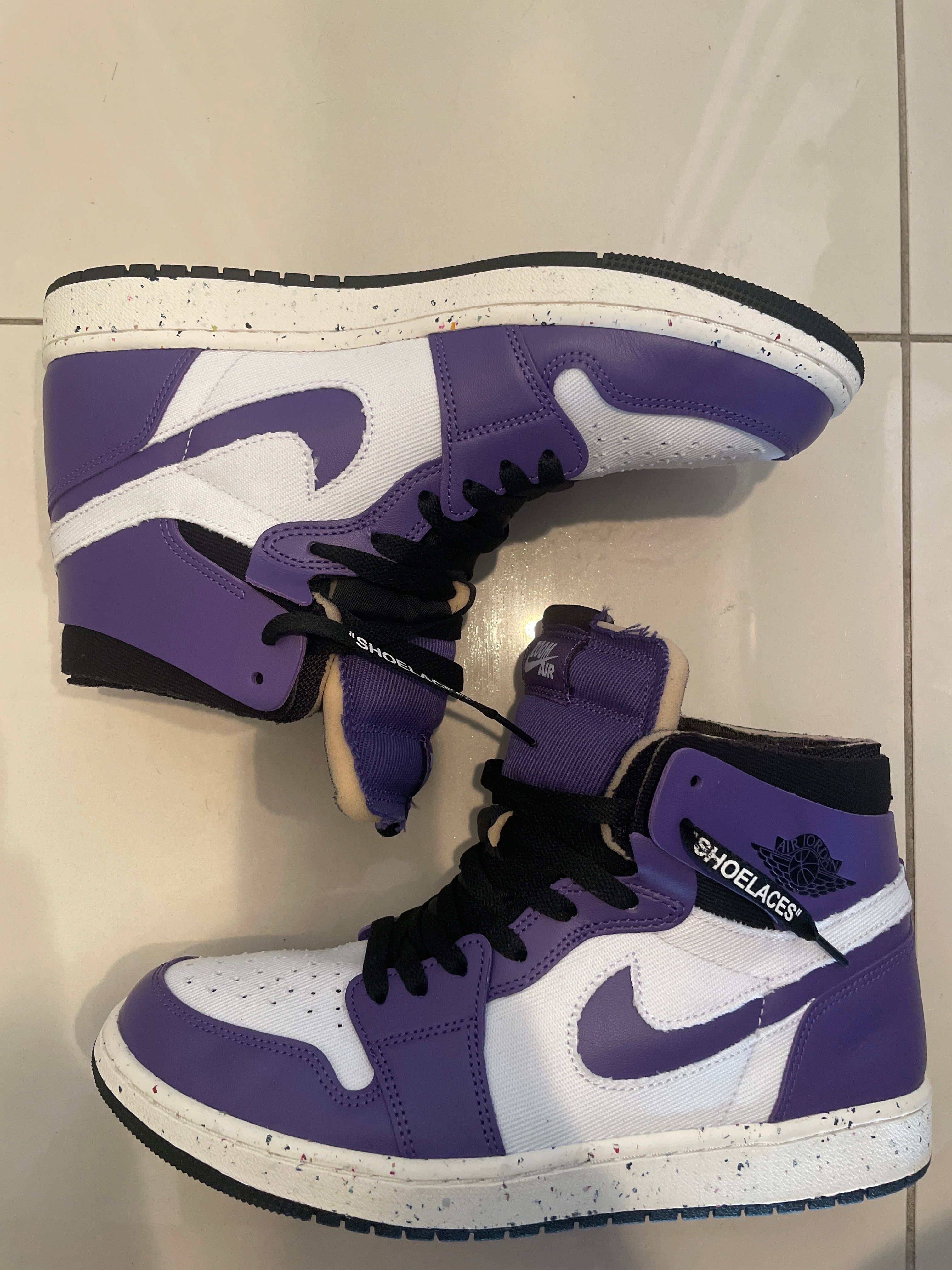 Nike Air Jordan 1 High Zoom Comfort "Purple/White/Black"