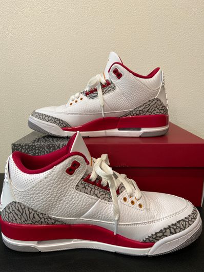 Nike Air Jordan 3 "Cardinal Red"