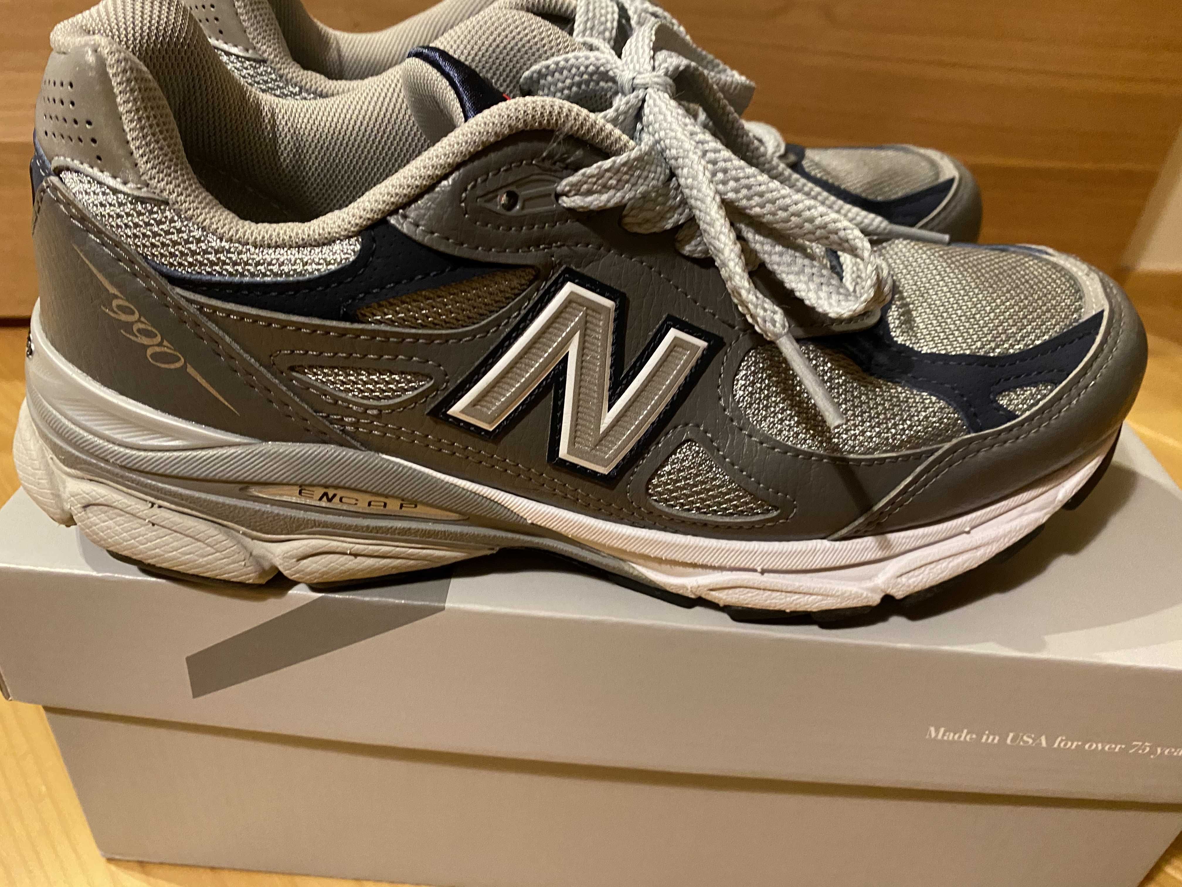 New Balance 990V3 "Gray/Navy"