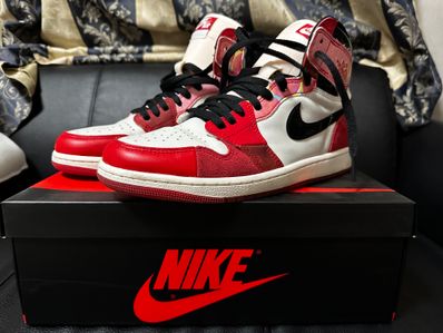 Spider-Man × Nike Air Jordan 1 Retro High OG SP "Spider-Man: Across the Spider-Verse/University Red"