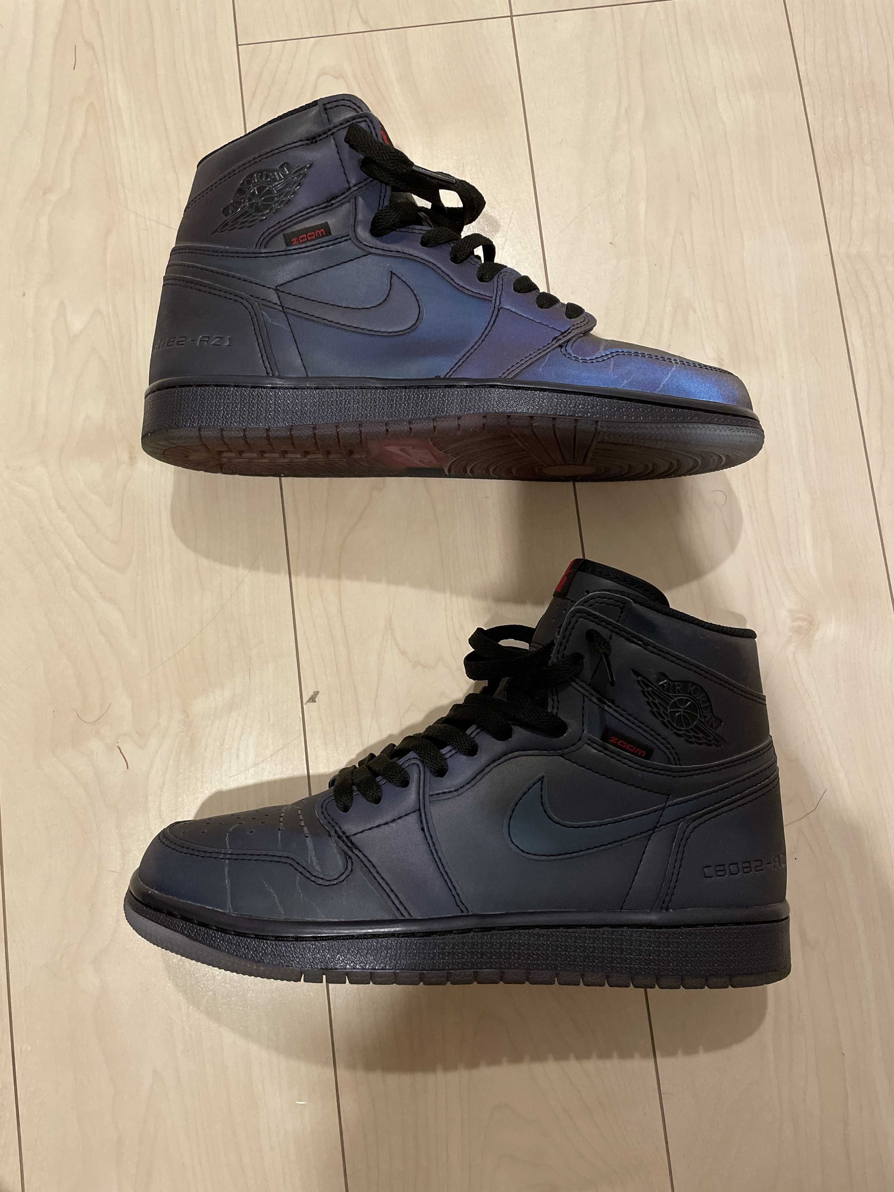 Nike Air Jordan 1 High Zoom Fearless "Multi Color/Varsity Red/Black"