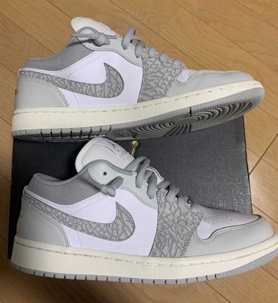 Nike Air Jordan 1 Low Premium "Elephant Print/Safari"