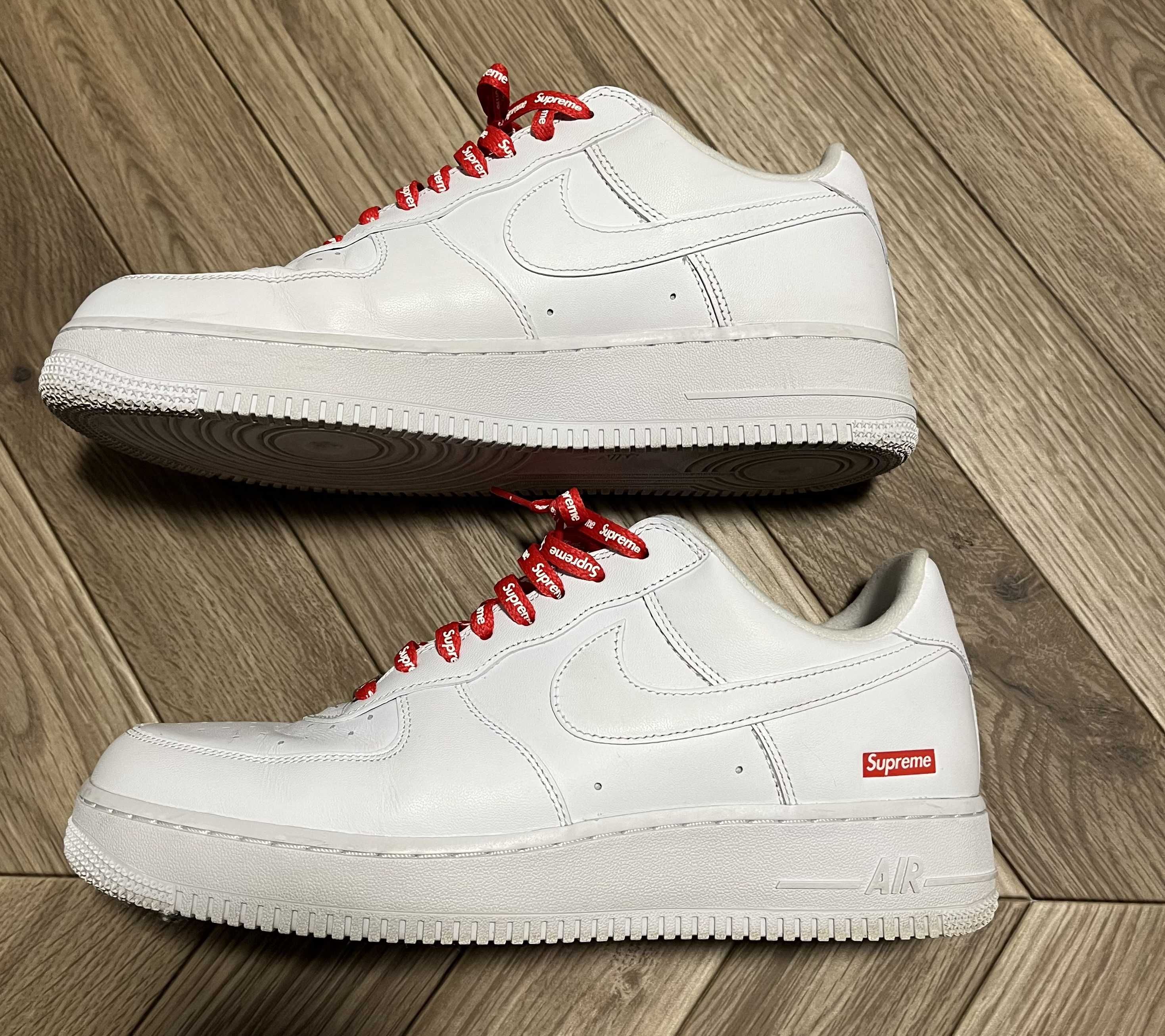 Supreme × Nike Air Force 1 Low "White"