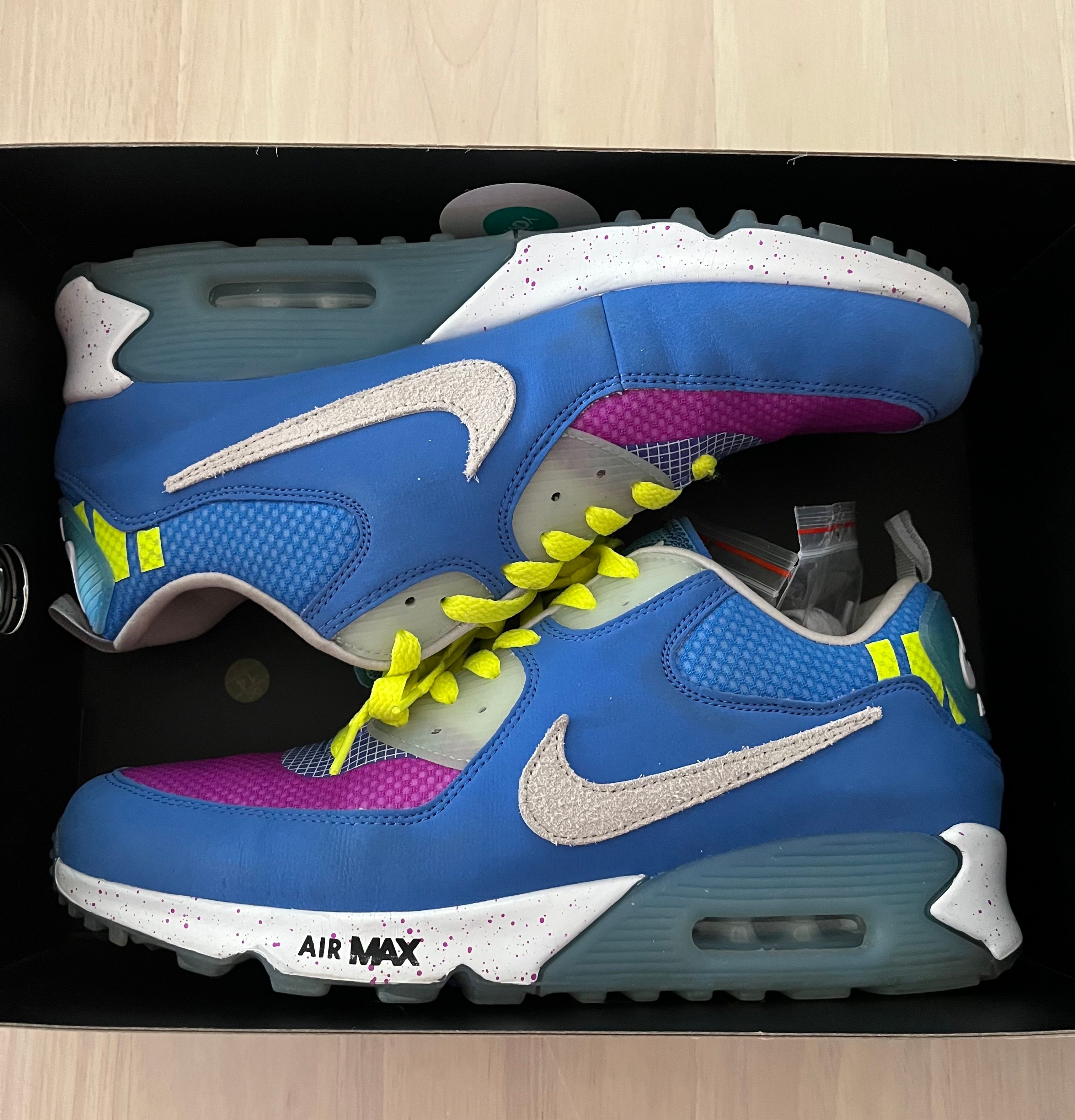 UNDEFEATED × Nike Air Max 90 "Blue/Purple"