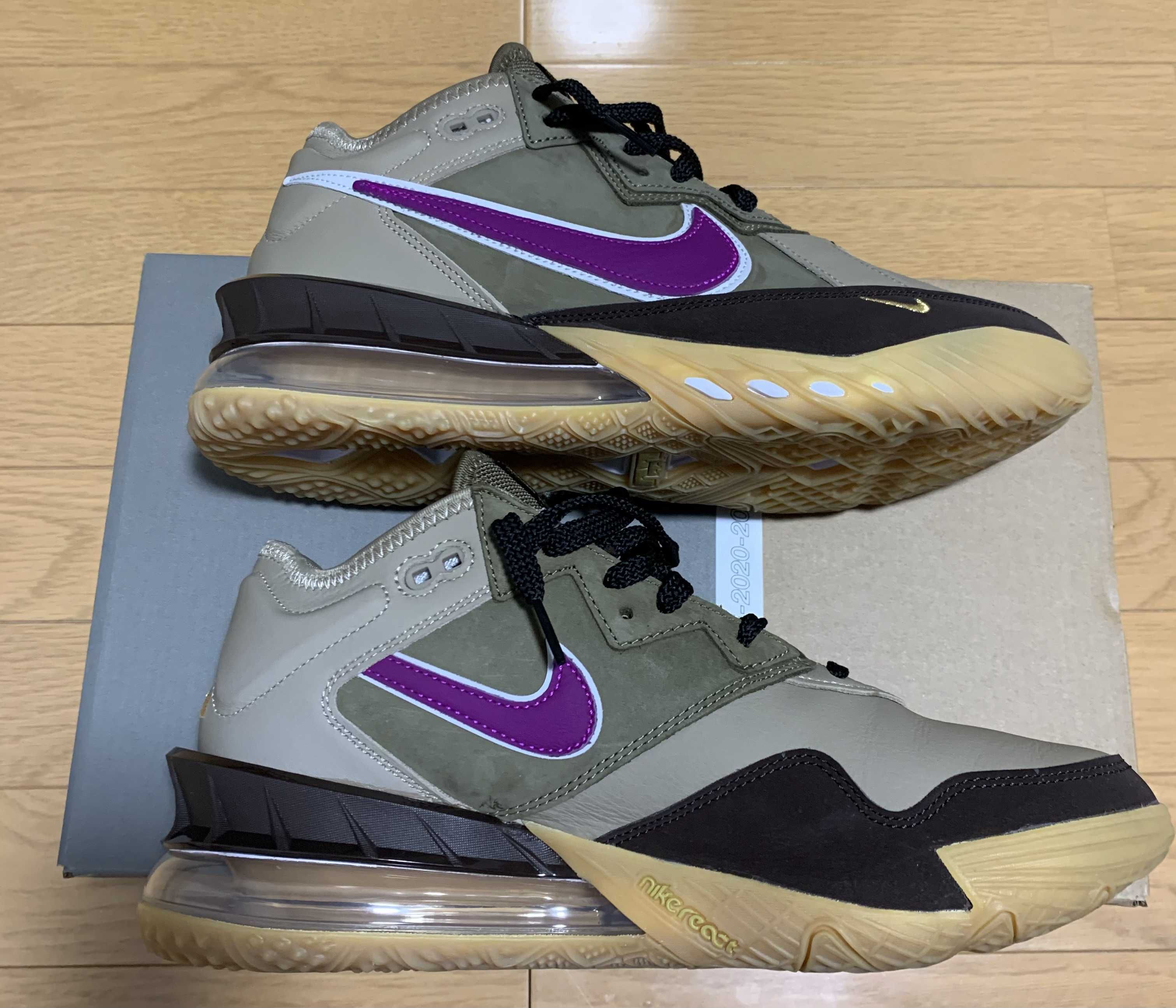 atmos × Nike LeBron 18 Low "Viotech"