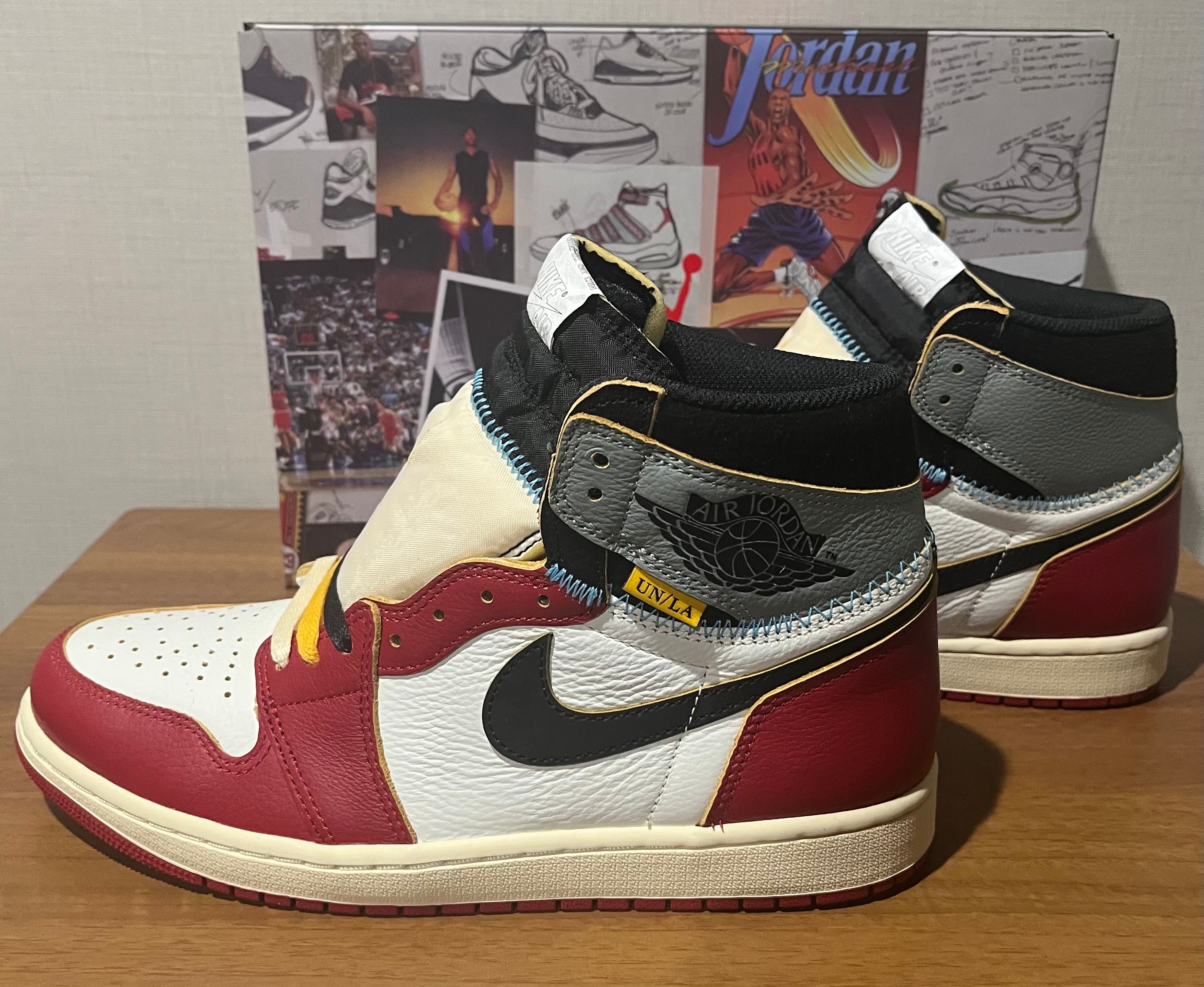 UNION × Nike Air Jordan 1 Retro High OG "Chicago/Shadow"