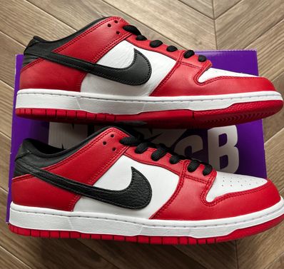 Nike SB Dunk Low Pro "J-Pack Chicago/Varsity Red and White"