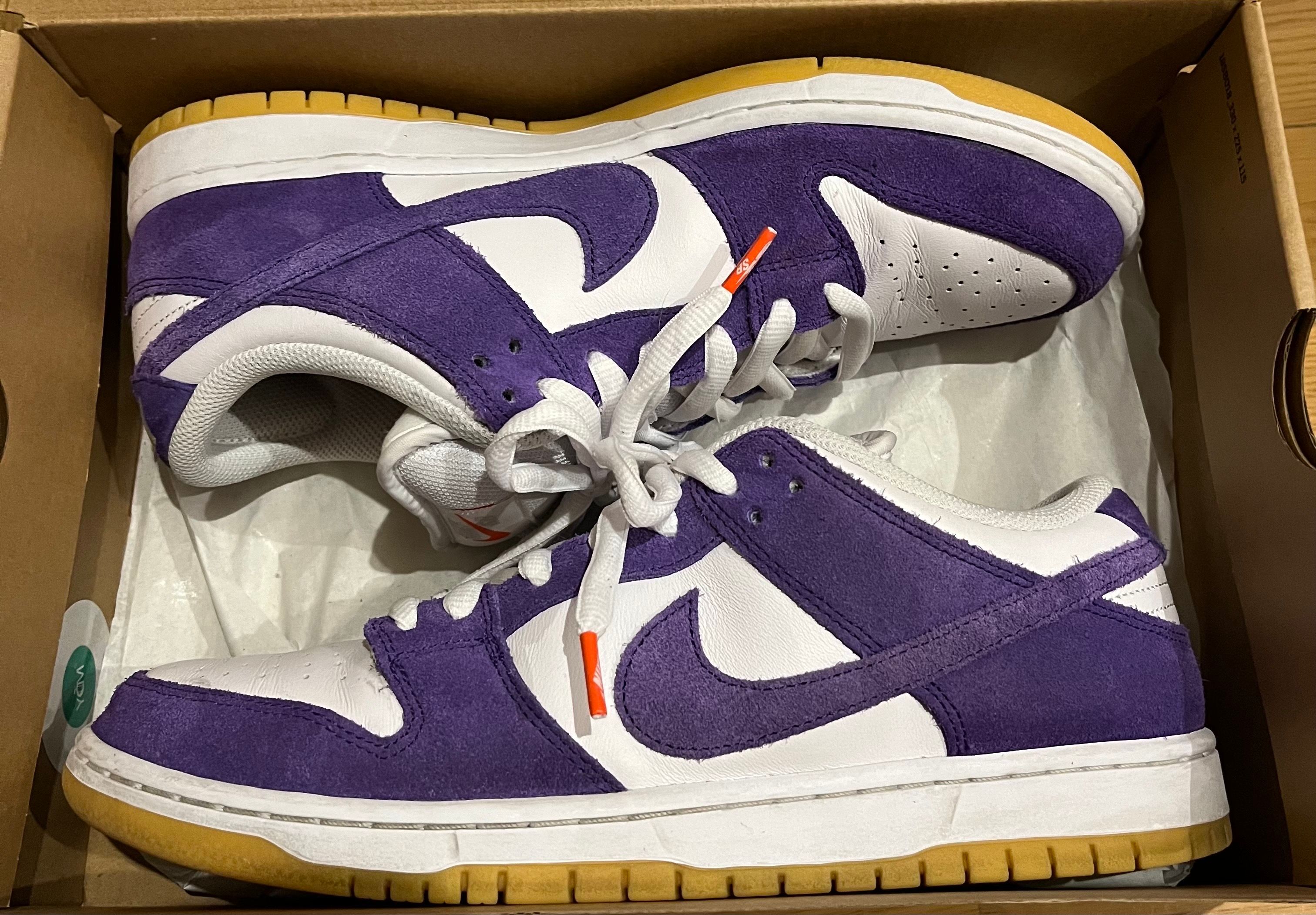 Nike SB Dunk Low Pro ISO Orange Label "Court Purple Gum"