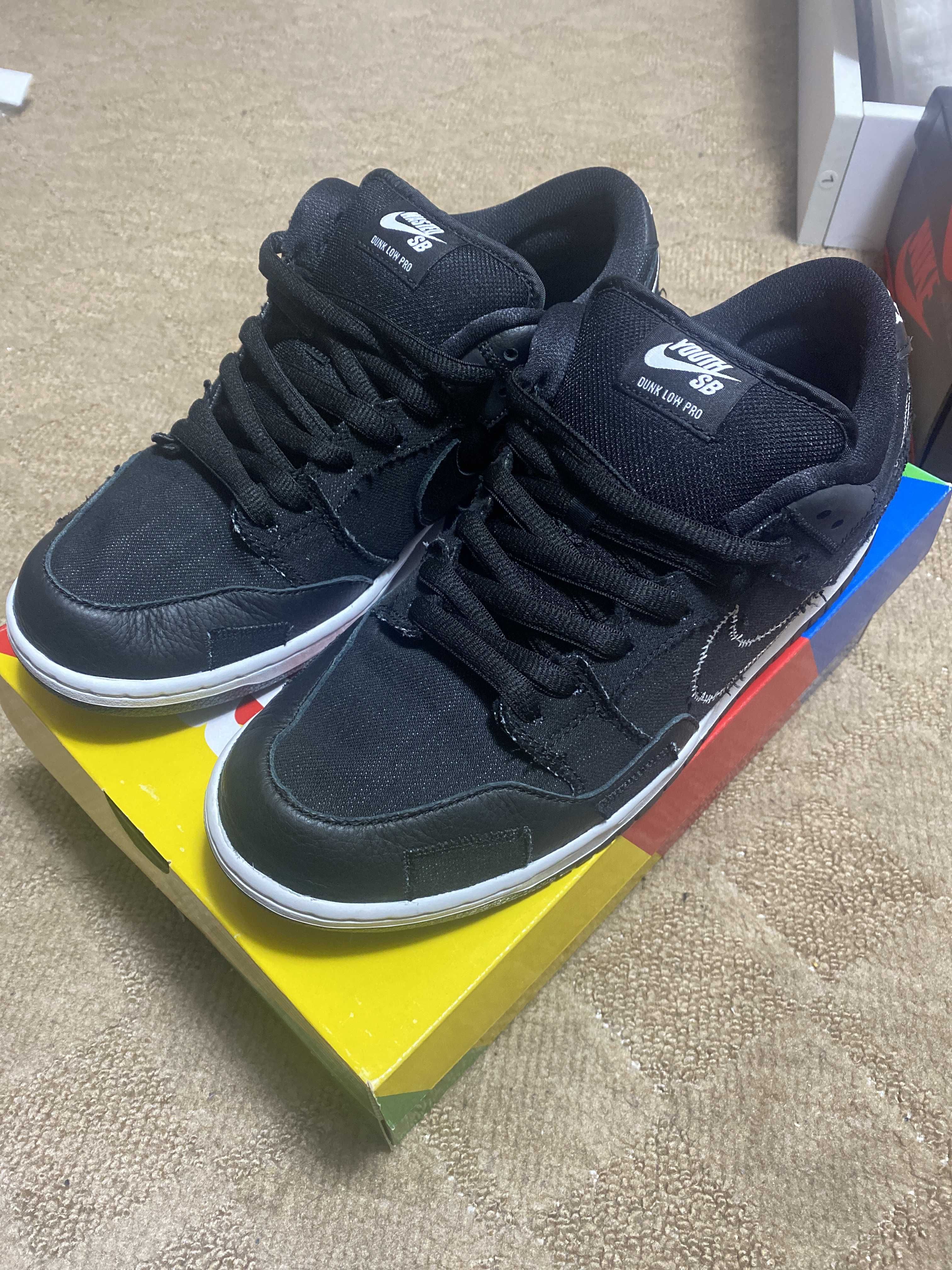Wasted Youth × Nike SB Dunk Low "Black Denim" / VERDY