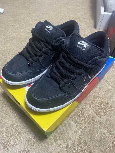 Wasted Youth × Nike SB Dunk Low "Black Denim" / VERDY