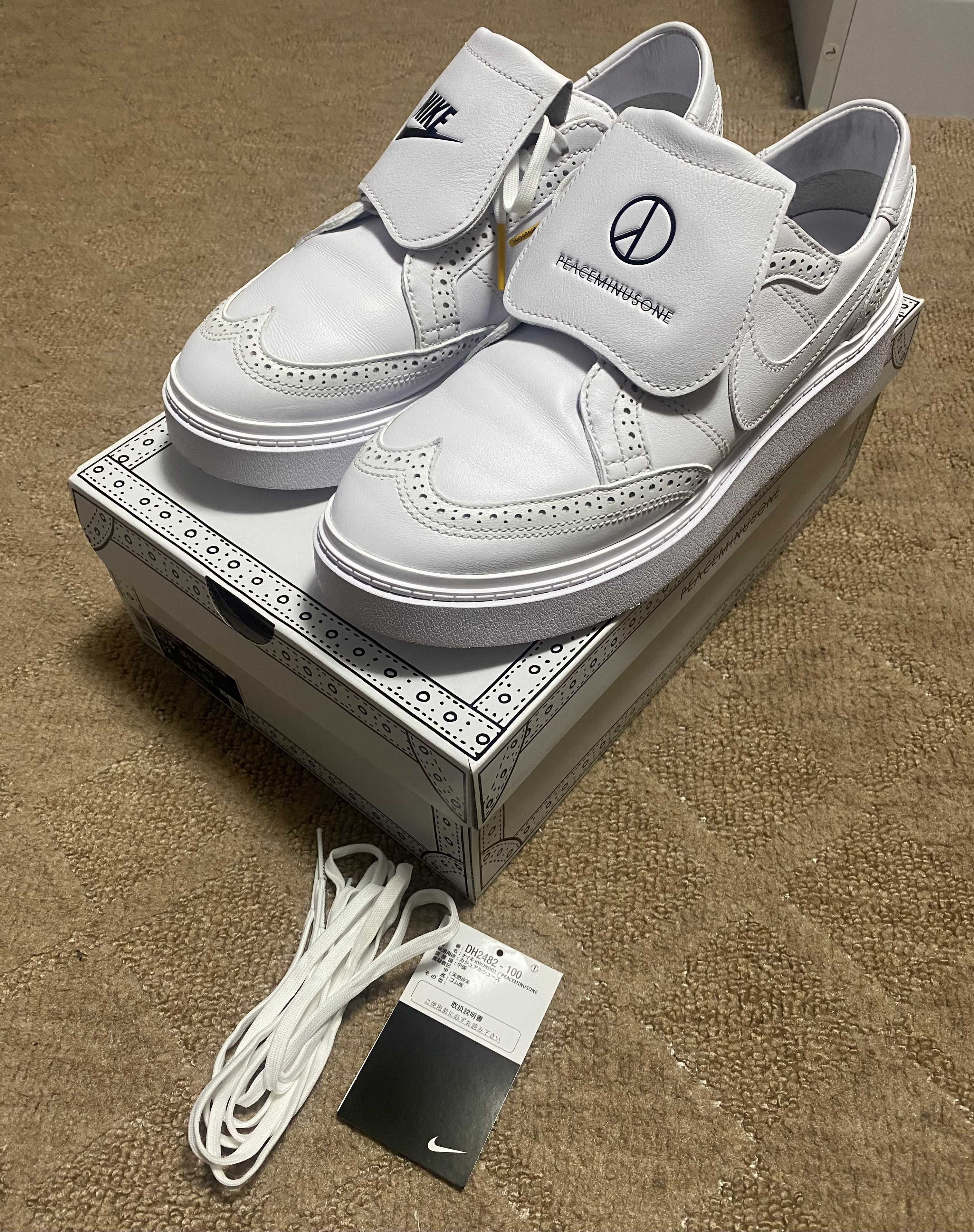PEACEMINUSONE × Nike Kwondo1 "White" / G-DRAGON