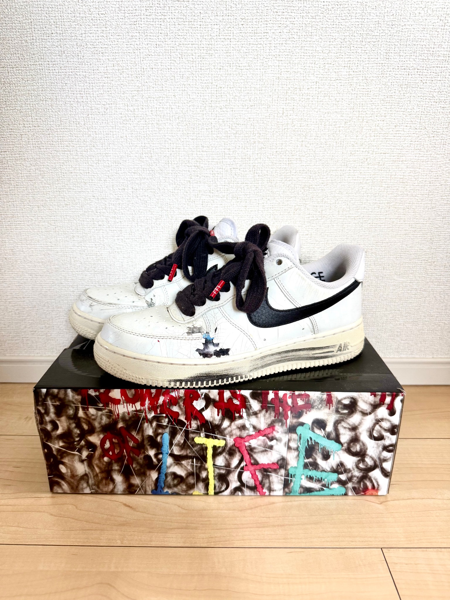 PEACEMINUSONE × Nike Air Force 1 Low "Para-noise/White/Black" / G-DRAGON