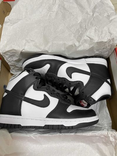Nike Women's Dunk High "Black and White"