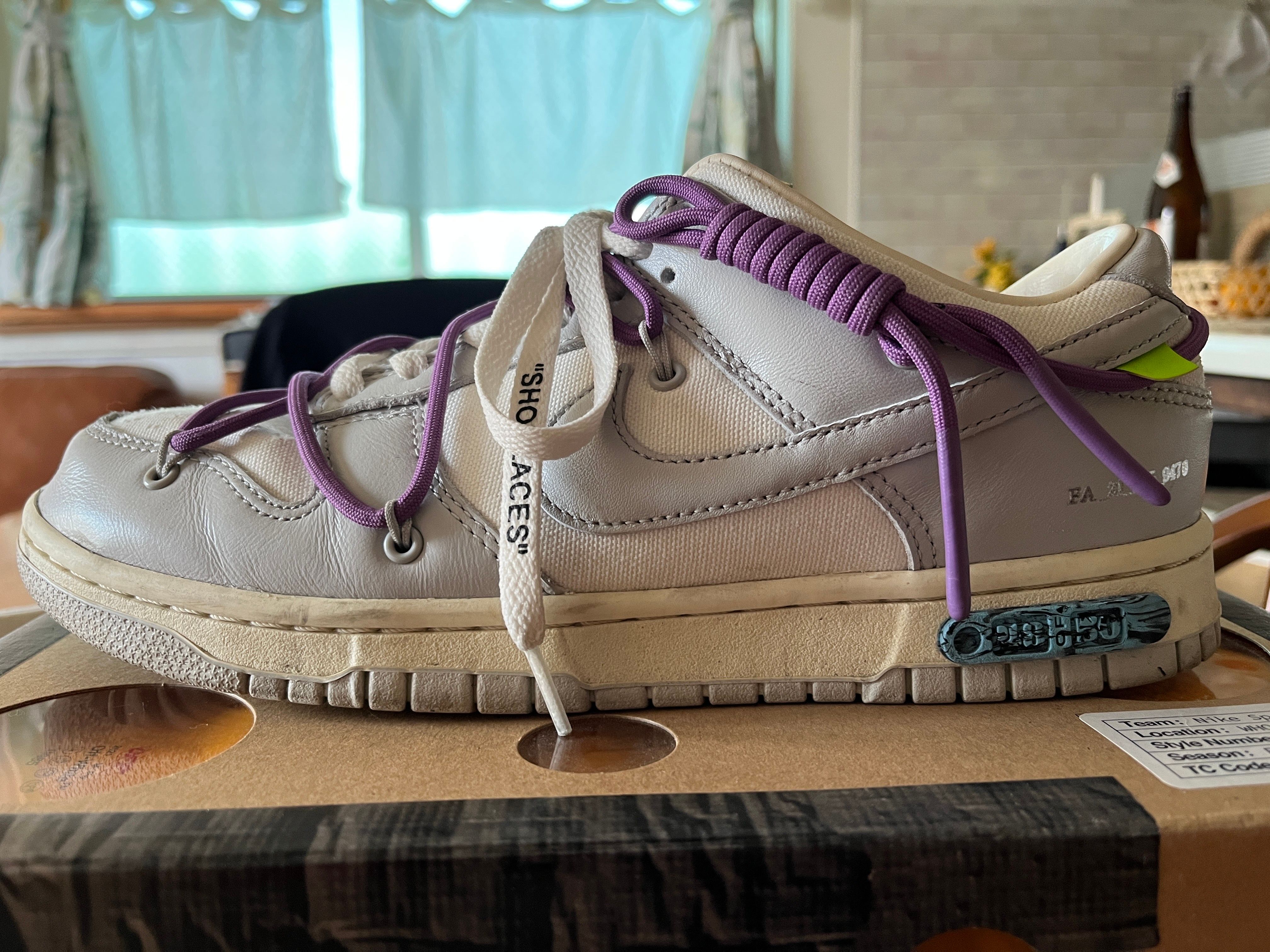 Off-White × Nike Dunk Low 1 of 50 "Lot.48" 