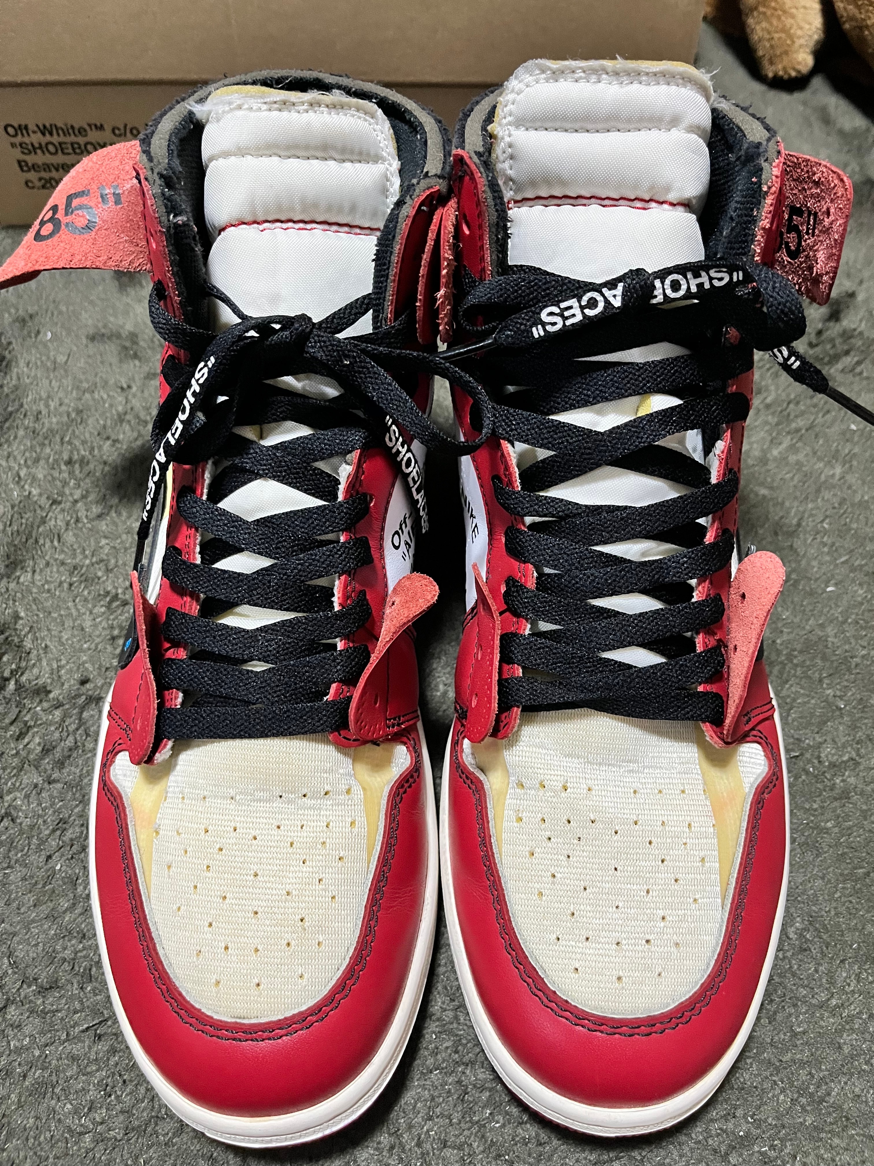 Off-White × Nike Air Jordan 1 Retro High The Ten "Chicago"