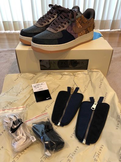 Travis Scott × Nike Air Force 1 Low Cactus Jack "Multi Color"