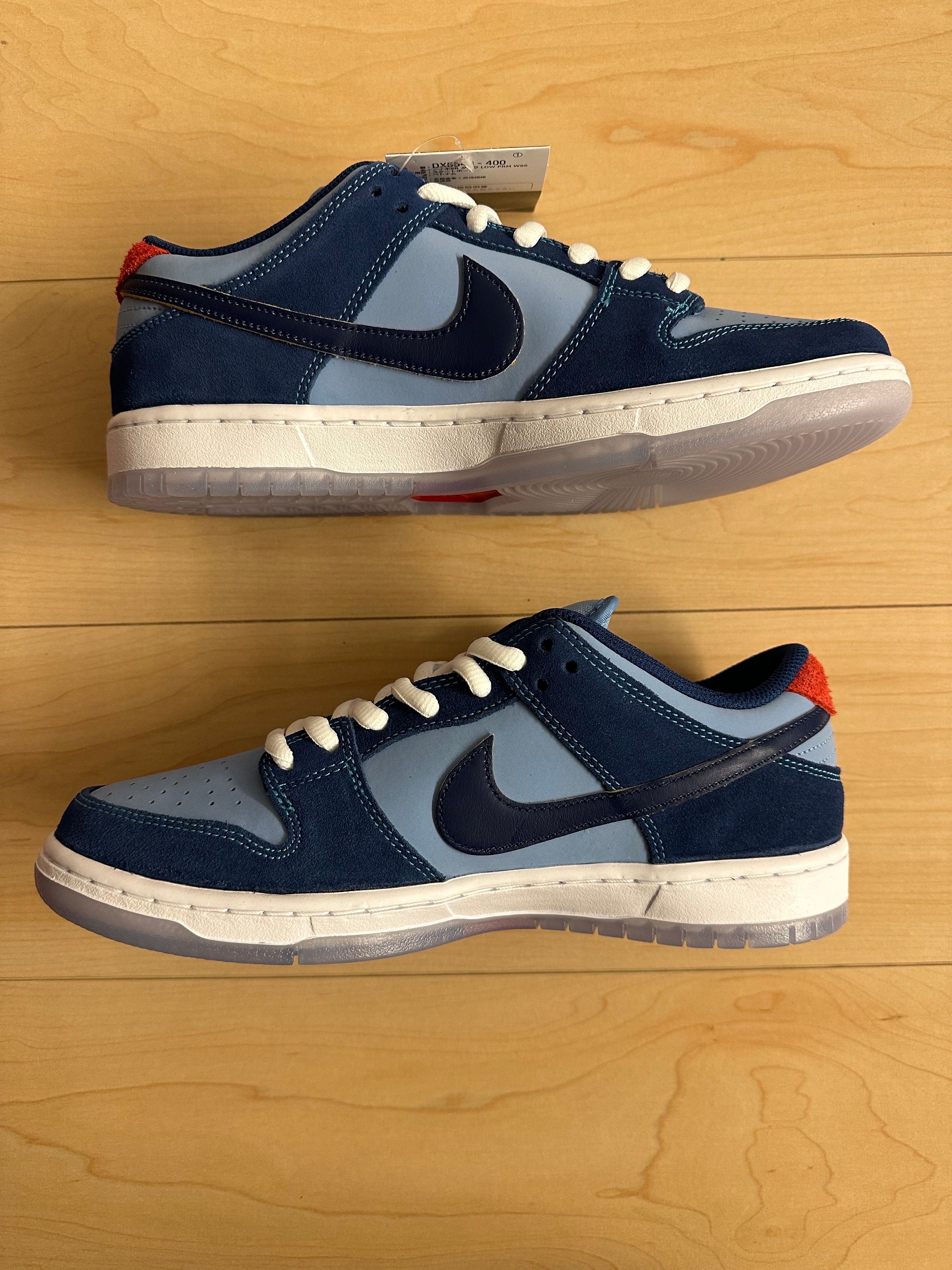 Why So Sad? × Nike SB Dunk Low "Coastal Blue/Speed Yellow-University Red"