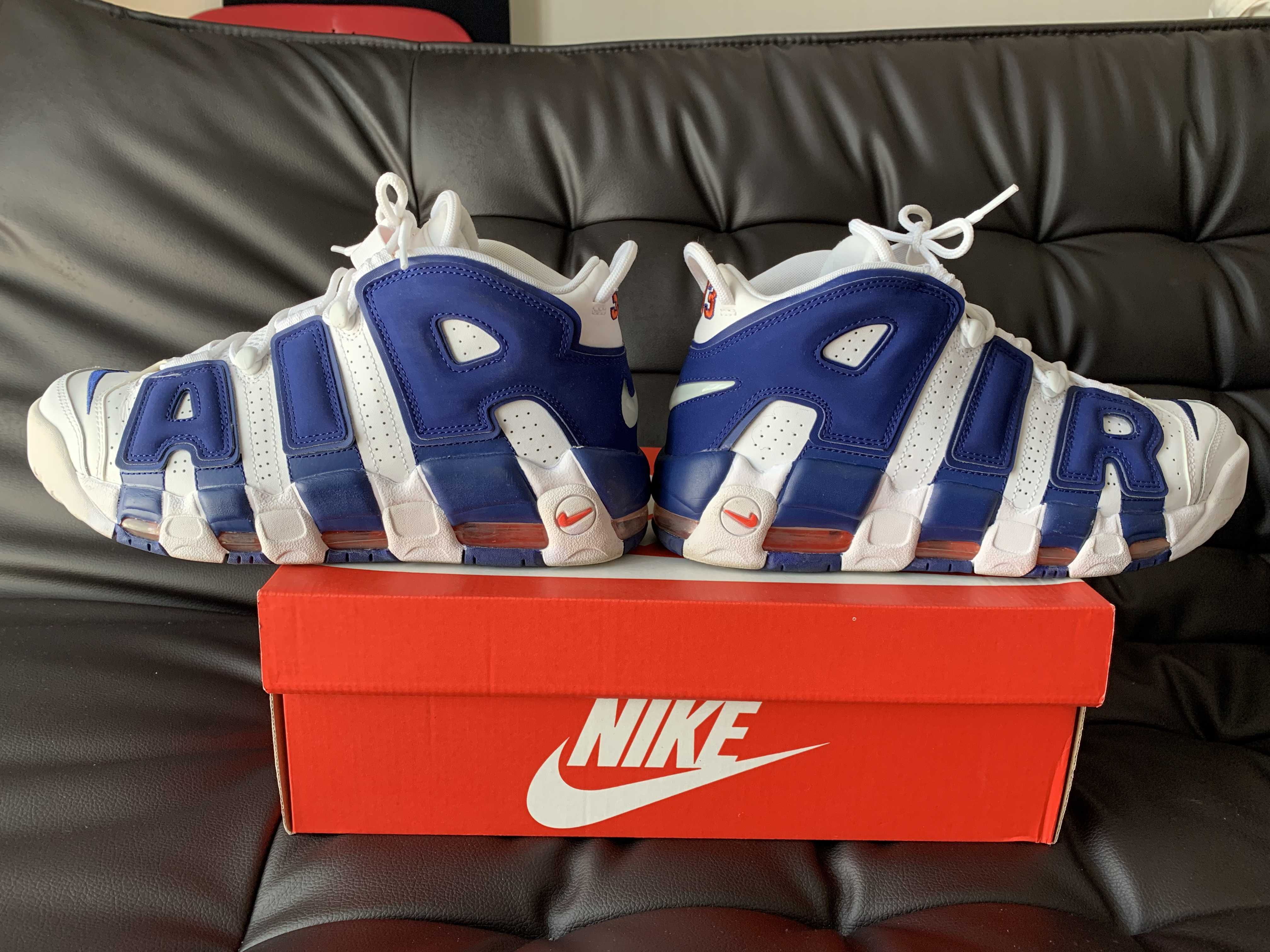 NIKE AIR MORE UPTEMPO 96 "WHITE/DEEP ROYAL BLUE"
