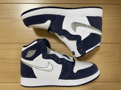 Nike GS Air Jordan 1 High OG CO.JP "Midnight Navy" (2020)(ブリーフケースなし)