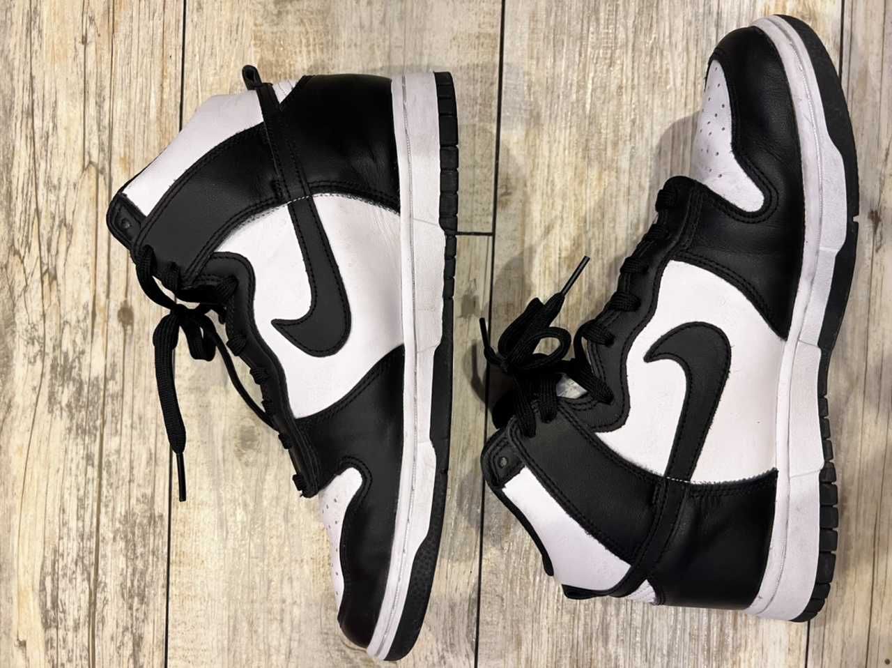 Nike Women's Dunk High "Black and White"