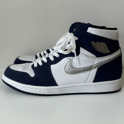 Nike Air Jordan 1 High OG CO.JP "White/Midnight Navy" (2020)(ブリーフケースなし)