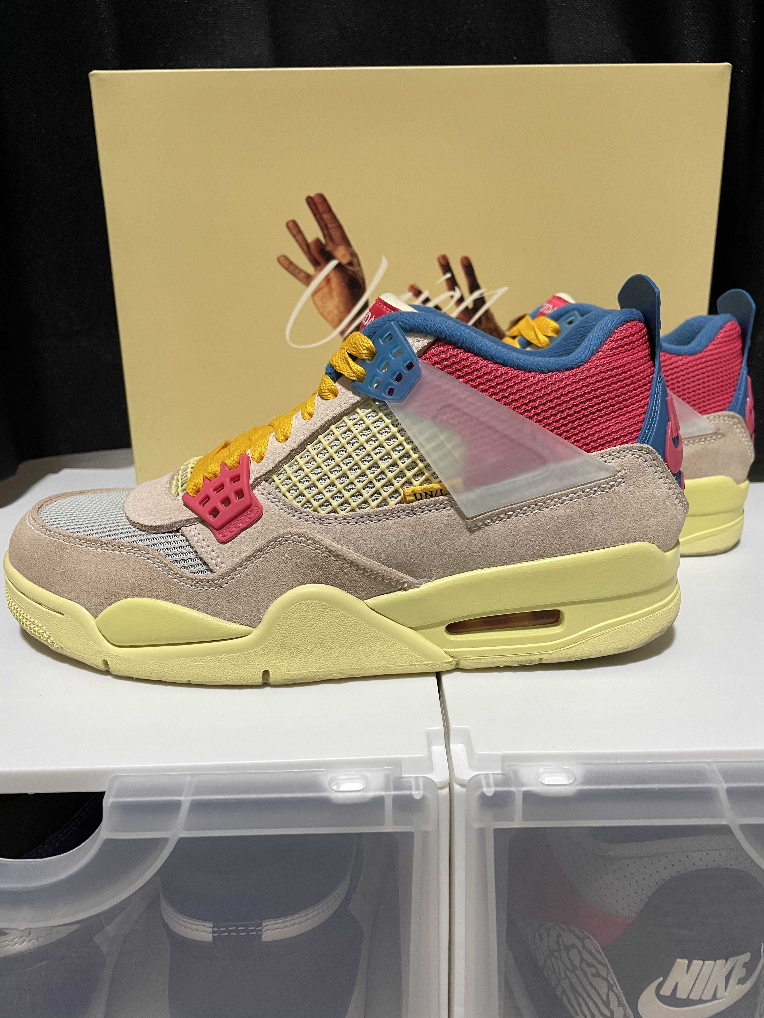 UNION × Nike Air Jordan 4 SP "Guava Ice/Light Fusion Red"