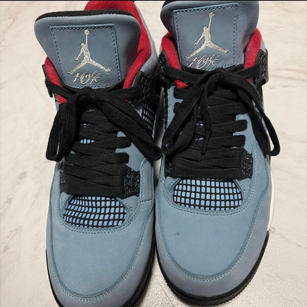 Travis Scott × Nike Air Jordan 4 Retro Cactus Jack "University Blue"