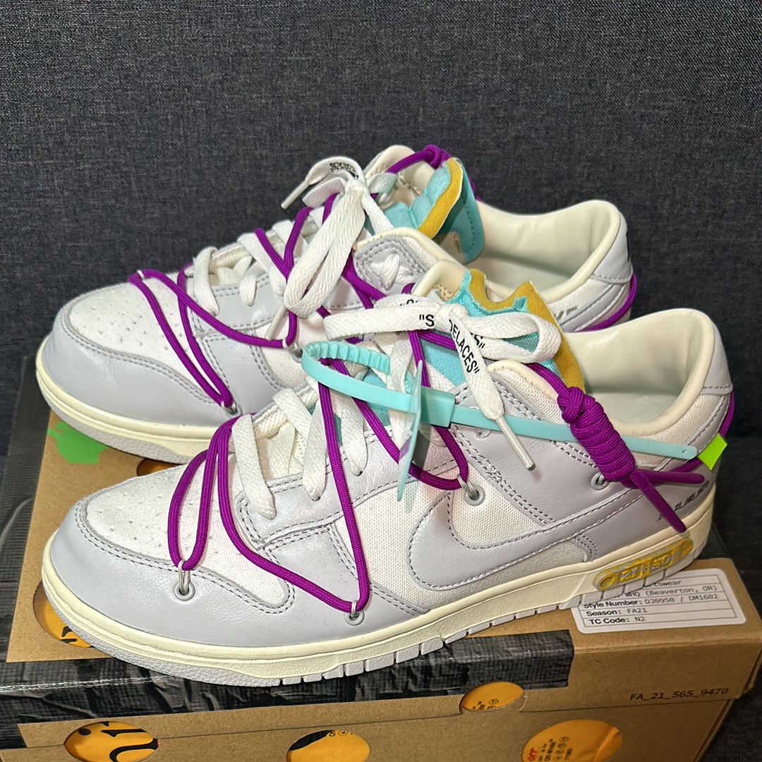 Off-White × Nike Dunk Low 1 of 50 "Lot.21"