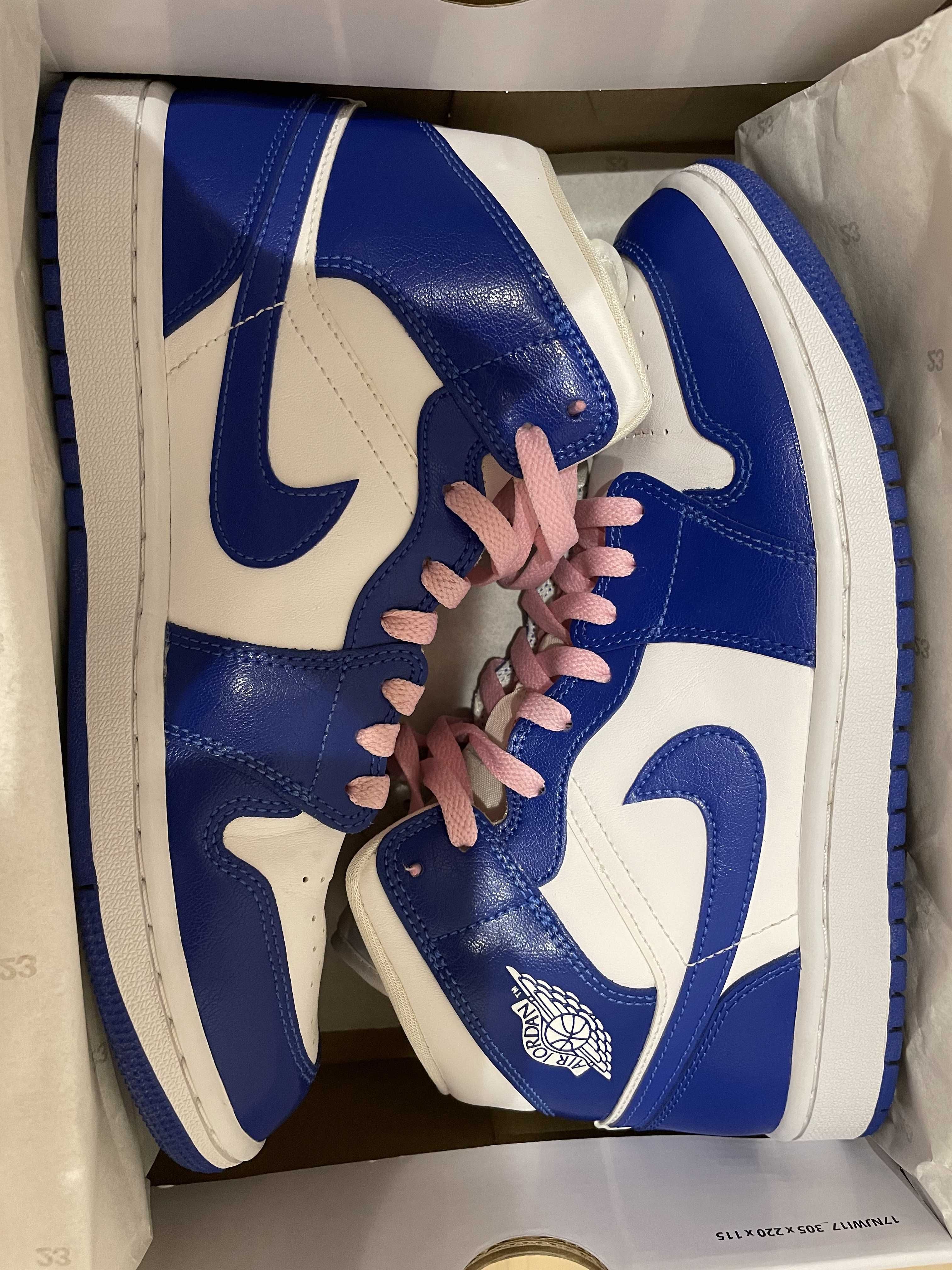 Nike Women's Air Jordan 1 Mid "Kentucky Blue"