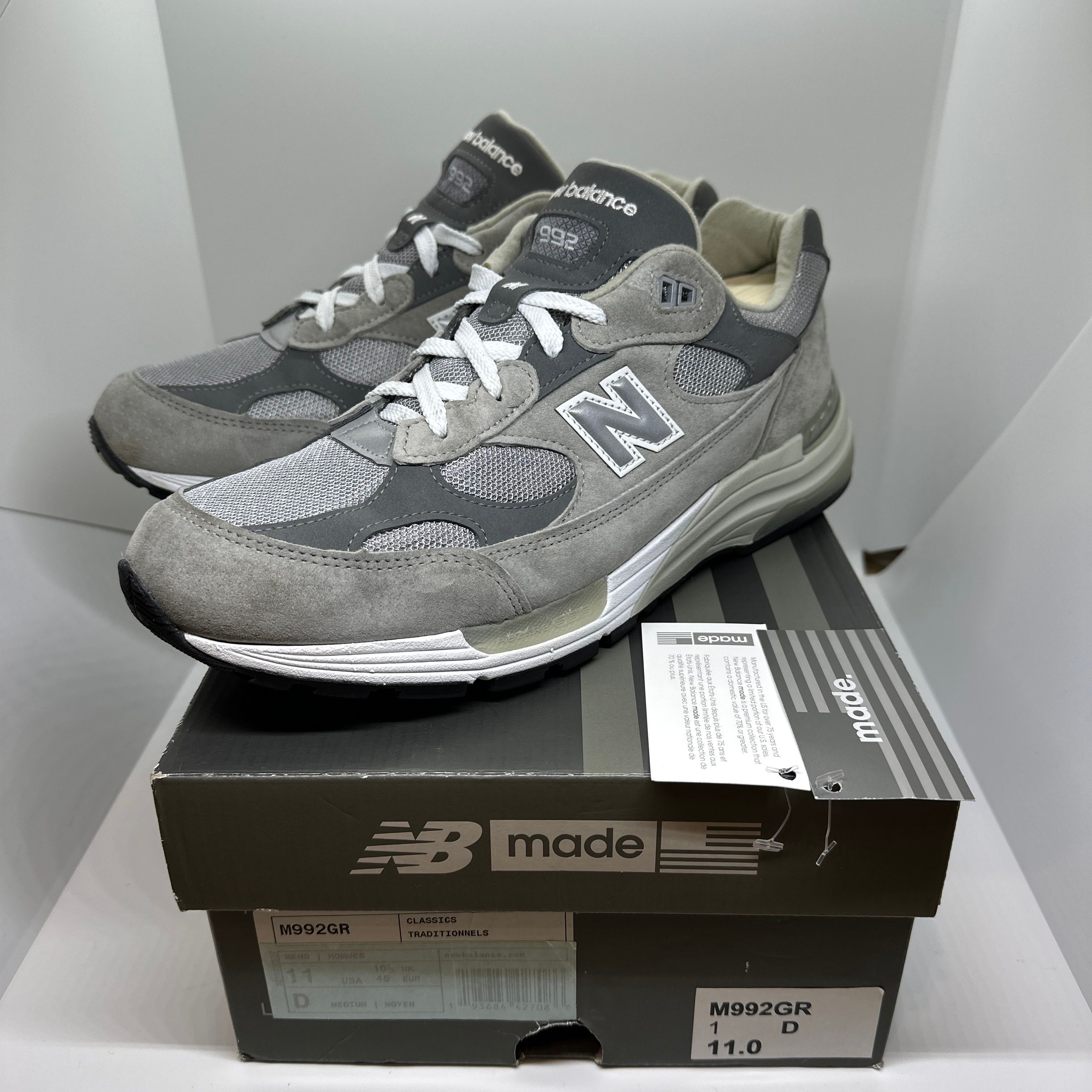 New Balance 992 "Gray" (2020)