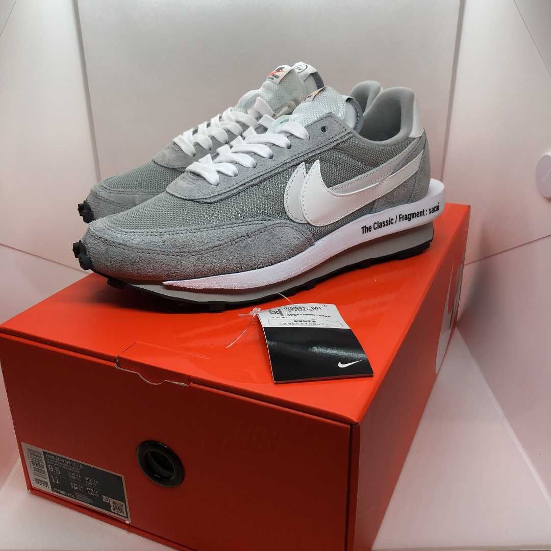 Fragment × sacai × Nike LD Waffle "Light Smoke Grey"