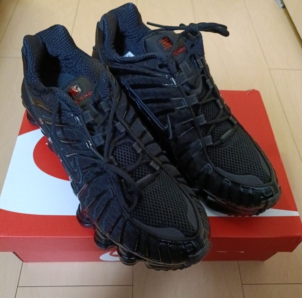 Nike Women's Shox TL "Black and Max Orange"