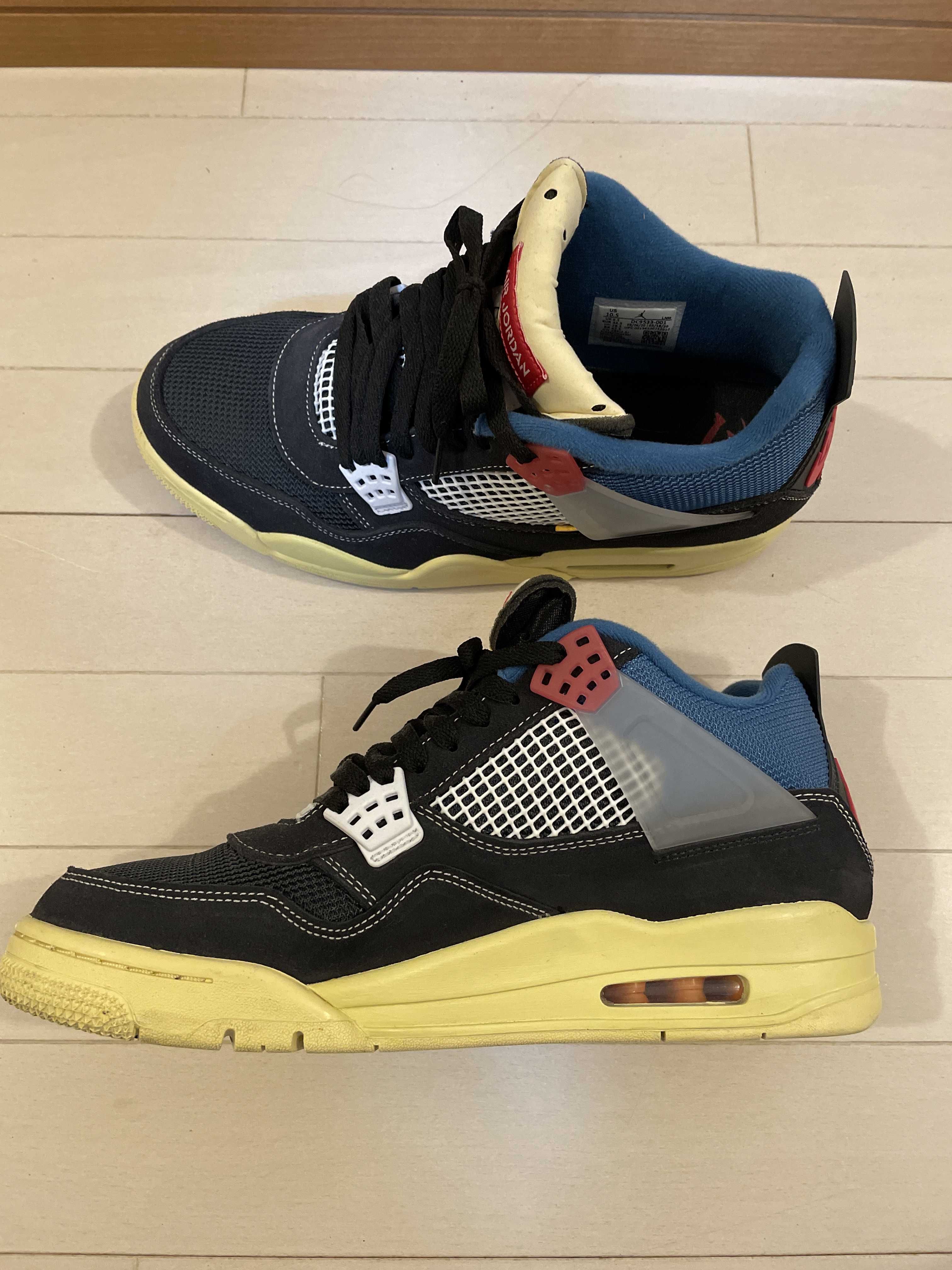 UNION × NIKE AIR JORDAN 4 "OFF NOIR"