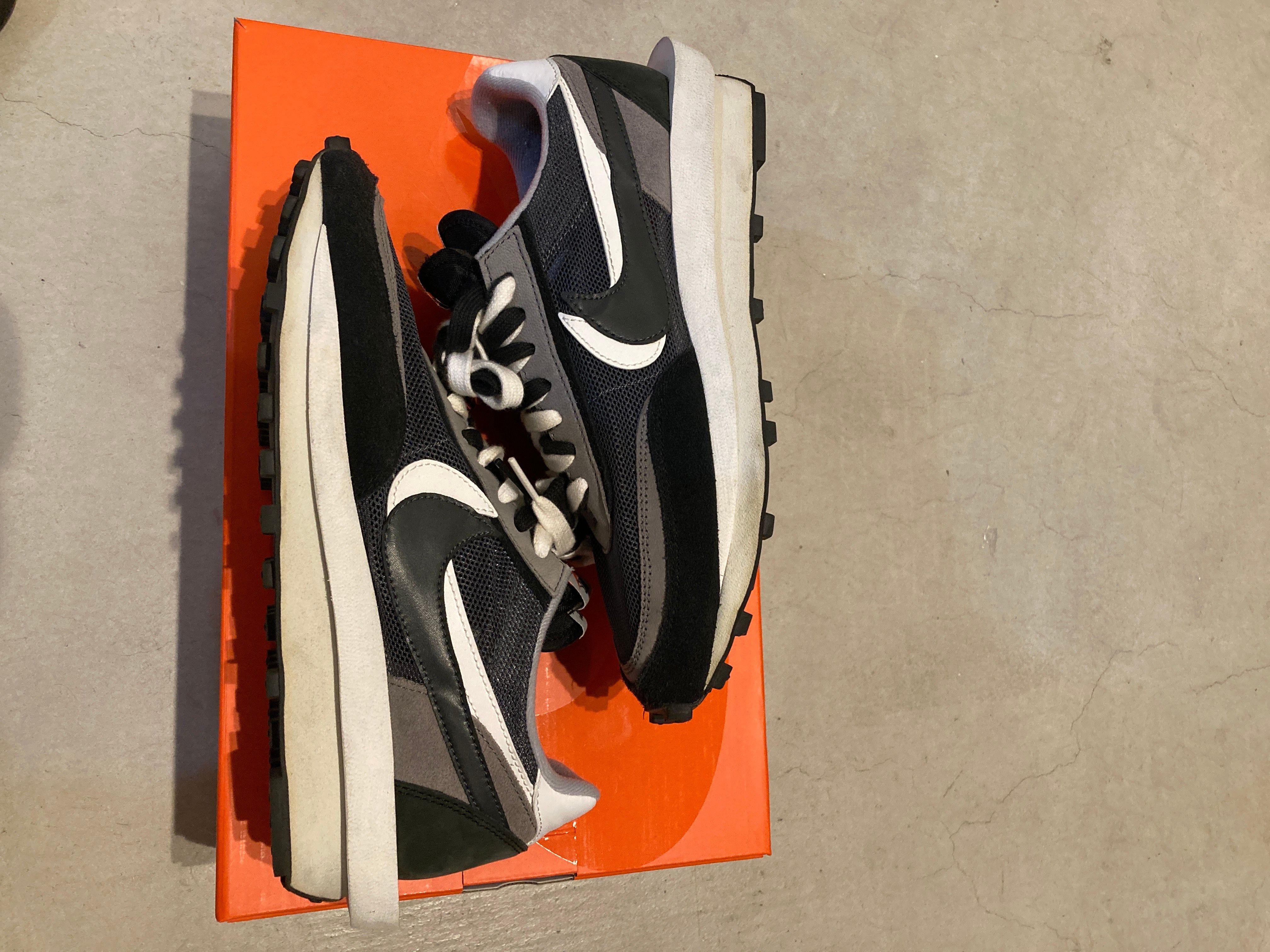 sacai × Nike LD Waffle "Black"