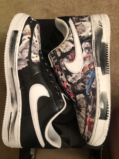 PEACEMINUSONE × Nike Air Force 1 Low Para Noise "Black" / G-DRAGON