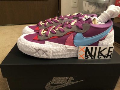 KAWS × sacai × Nike Blazer Low "Purple Dusk"