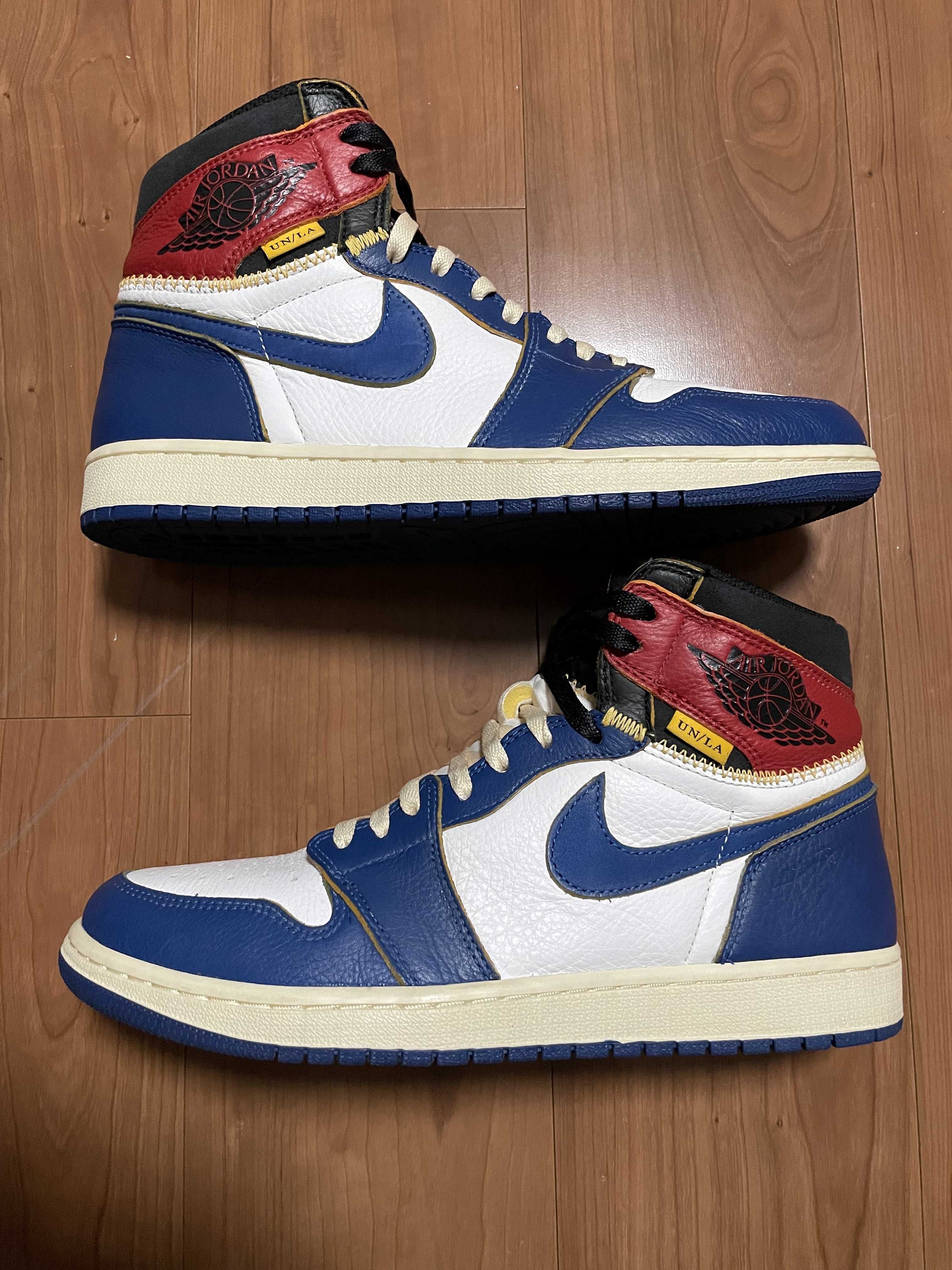Union × Nike Air Jordan 1 Retro High OG NRG "Storm Blue/Varsity Red"