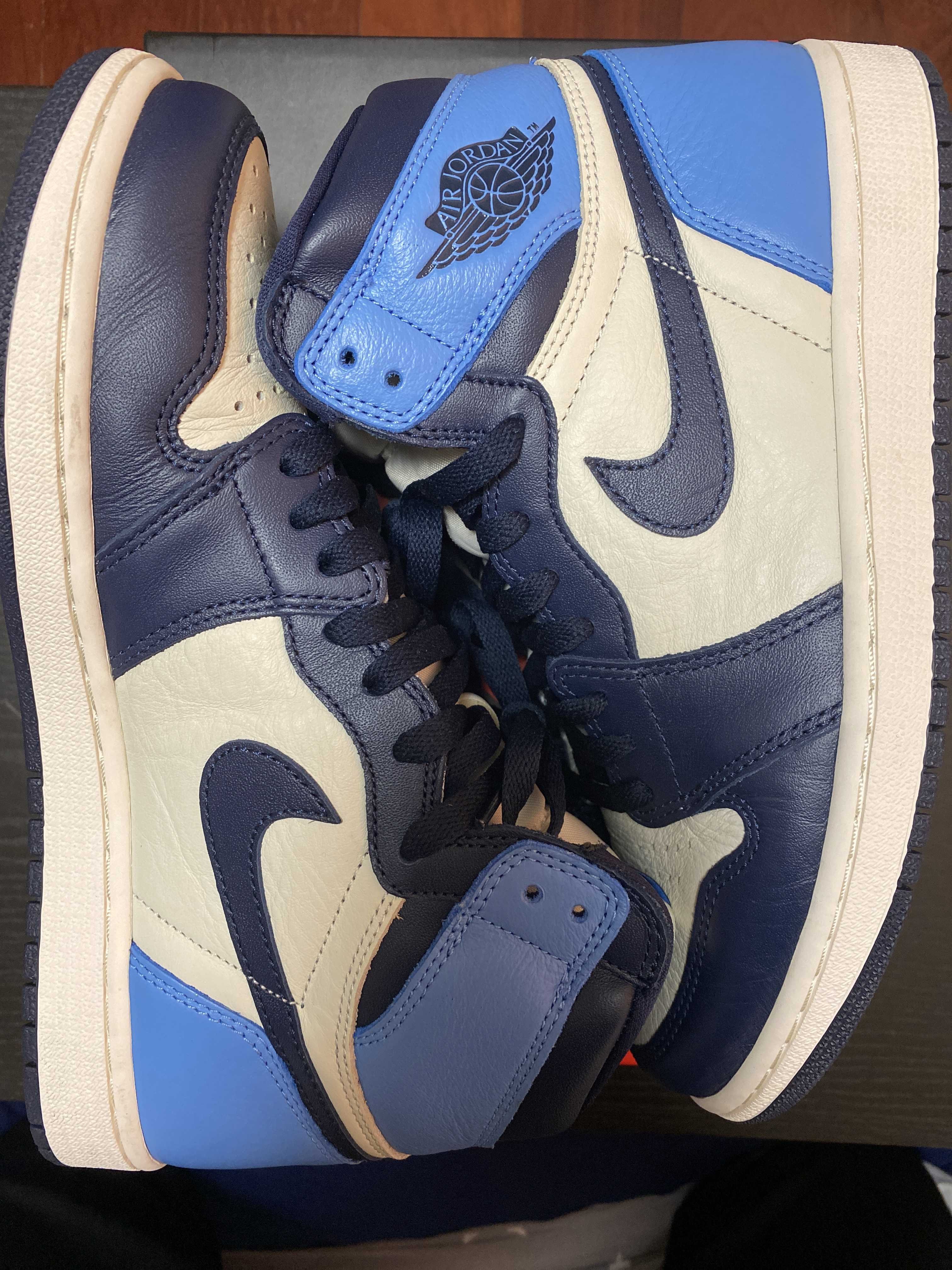 Nike Air Jordan 1 Retro High OG "Obsidian/University Blue"