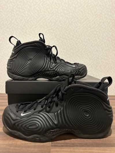 COMME des GARCONS × Nike Air Foamposite One "Black"