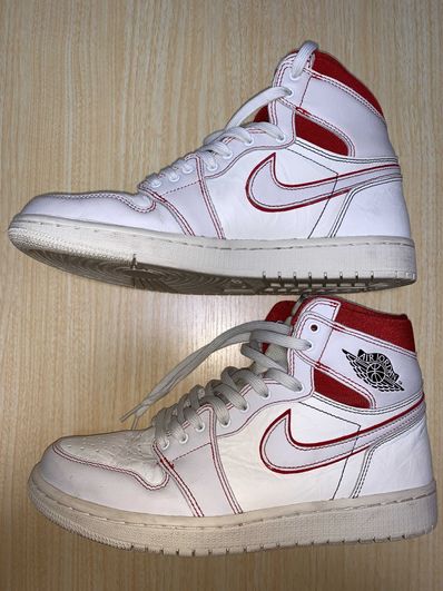 Nike Air Jordan 1 Retro High OG "Sail/University Red"