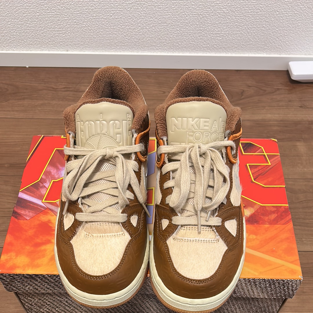 NIGO® × Nike Air Force 3 Low SP "Beige" (Heel Logo "NIGO")