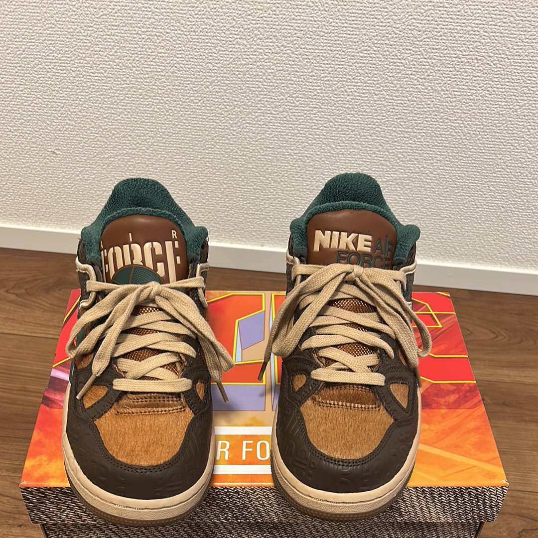 NIGO® × Nike Air Force 3 Low SP "Baroque Brown and Pecan" (Heel Logo "NIGO")