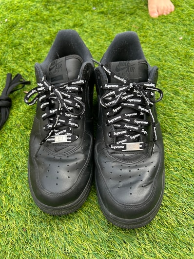 Supreme × Nike Air Force 1 Low "Black"